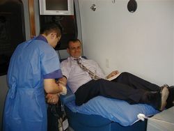  PAHO official praised Cuba for its efficiency regarding the collection of blood donations